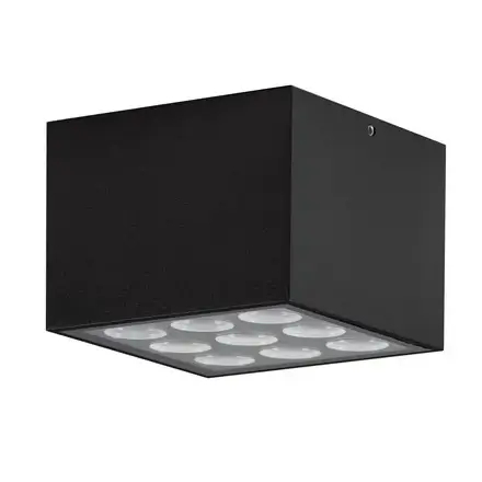 Ogrodowa lampa sufitowa JUNERIO LE75264 LED 17W 3000K IP54 antracyt