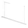 Liniowa wisząca lampa Hiate 1857 Shilo LED 36W 3000K do jadalni biała