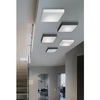 Plafon kwadratowy do sypialni MONZA AZ3686 Azzardo LED 36W 3000K czarny