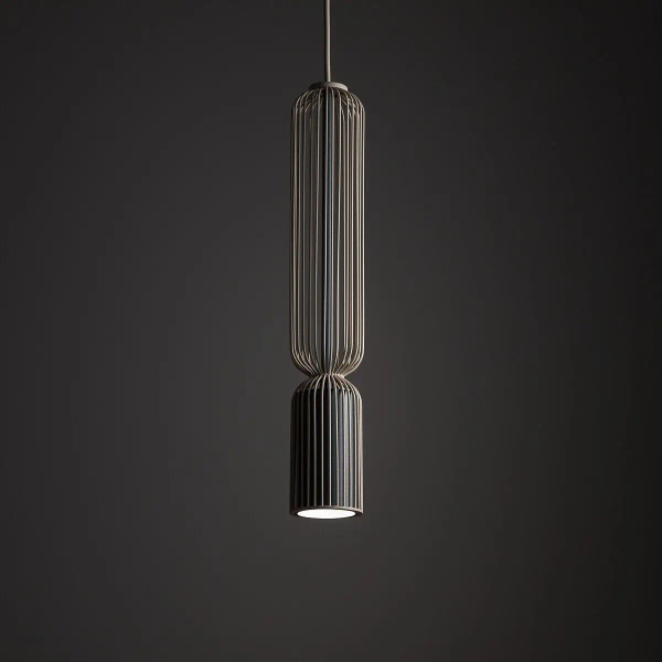 Abażur do lampy CAMELEON SINGLES 12214 druciany beżowy szary błękit