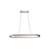 Owalna lampa wisząca CAMELIA różowe złoto AZ6771 1xLED 60W 3000K do jadalni