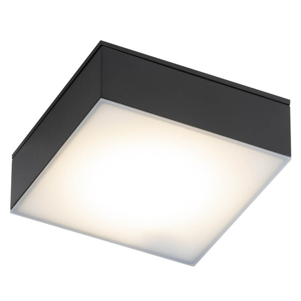 Plafon kostka Tottori 8577 Shilo LED 10W 4000K IP44 metalowy czarny