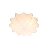 Sypialniana lampa sufitowa Aeron 2412226001 materiałowa biały