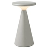 Zewnętrzna lampa stolikowa FUNGHI T0064 LED 1,6W 2700K IP44 szara