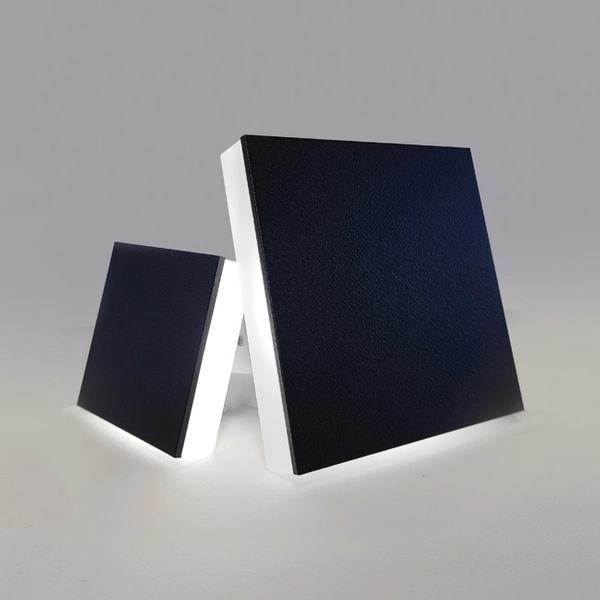 Schodowe oświetlenie Lesel 008A XL 1008A2103 Elkim LED 1W 3000K IP44 wpust square czarny