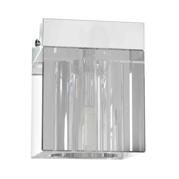 Sufitowa lampa glamour CUBO OR81039 Orlicki kostka przezroczysta