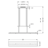 Metalowa lampa zwieszana Milos R32004132 LED 20W 3000K czarny