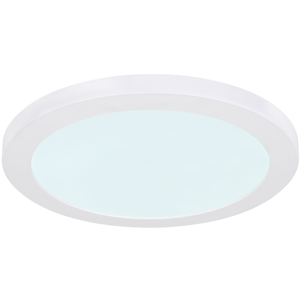 LAMPA sufitowa LASSE 12379-24W Globo metalowa OPRAWA okrągła LED 24W 3000K - 6500K plafon biały
