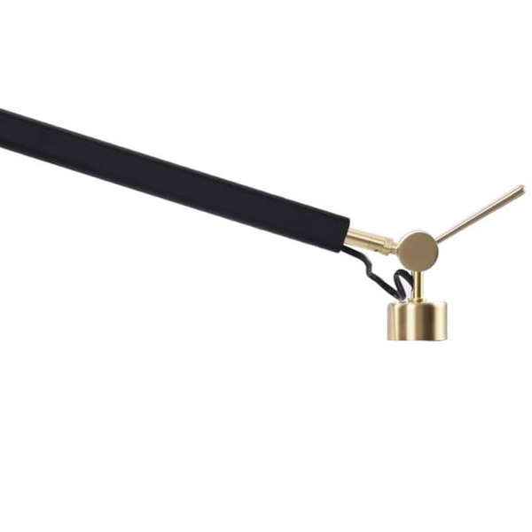 Regulowana lampa podłogowa a Zyta AZ4193+AZ2605 do salonu czarny biały