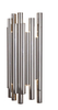 Kinkiet LAMPA ścienna ORGANIC W0186 Maxlight metalowa OPRAWA sople LED 8W 3000K chrom