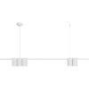 Podłużna lampa wisząca GENESIS ML0368 nad stół tubki białe