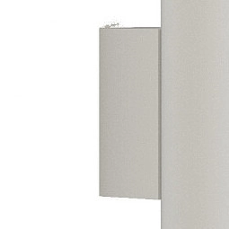 Loftowa LAMPA ścienna EYE WALL 8073 Nowodvorski metalowy kinkiet tuba do przedpokoju biały