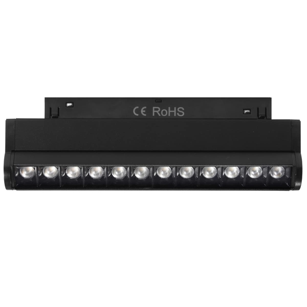 Regulowana lampa magnetyczna szynowa 943 Domeno LED 12W 3000K czarna