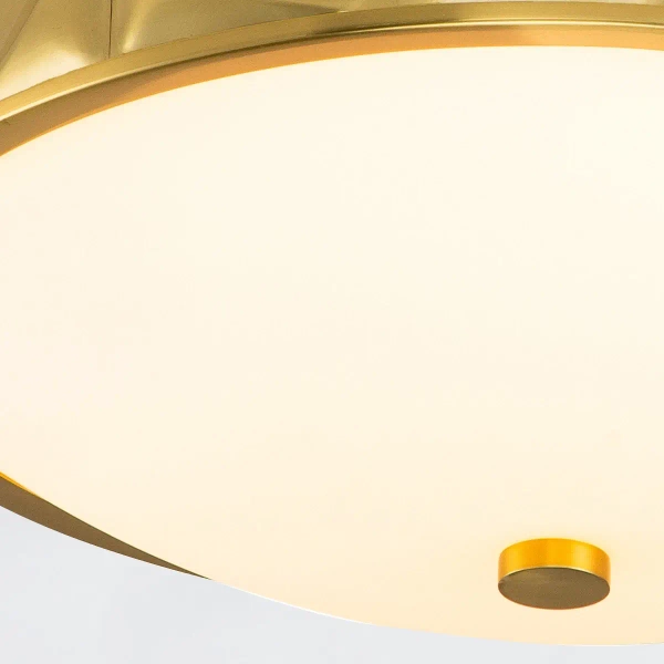 Plafon do łazienki Eplison QN-EPSILON-F-M-AB-O okrągły IP44 mosiądz