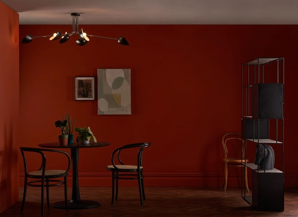 Sufitowa lampa do salonu Krug KRU6422 Dar Lighting pająk czarny chrom