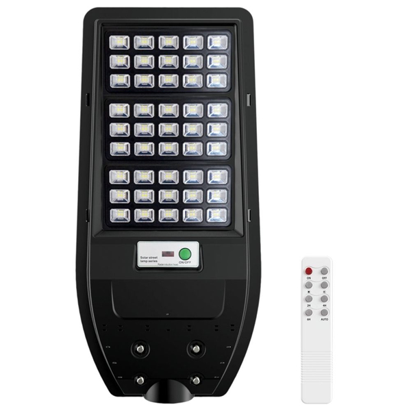 Lampa solarna na pilot Via EKO9094 Ekolight LED 100W 6000K IP65 czarna