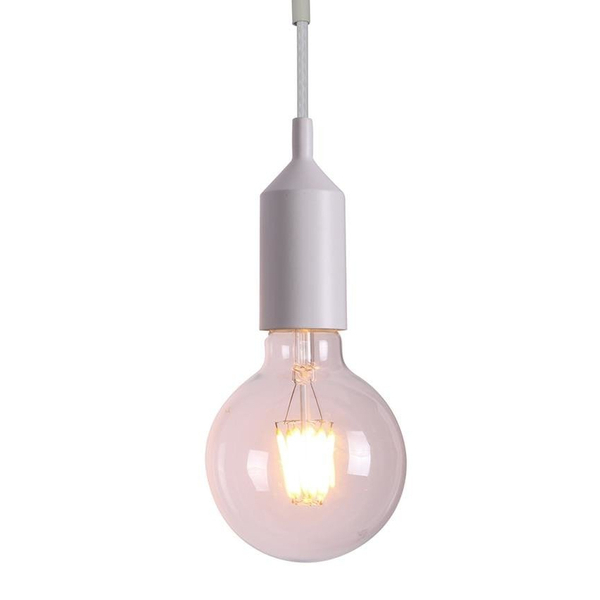 Kinkiet lampa ścienna LAREN LEDEA 50401189  metalowa loftowa  biała