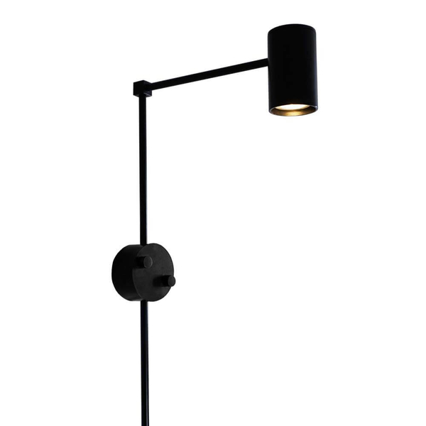 LAMPA ścienna DAKATA 4490 Shilo metalowa OPRAWA downlight tuba czarna