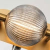 Kulista lampa ścienna Palmas QN-PALMAS-3W-BG LED 27W 3000K IP44 złota