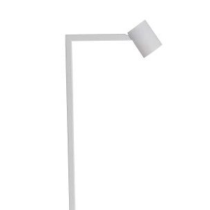 Podłogowa lampa Snow LP-731/1F WH Light Prestige regulowana na biurko biała