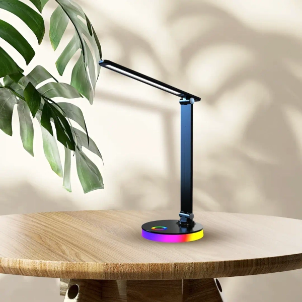 Lampka biurkowa BRUNO BLACK ML1628 LED 5W 3000-6000K RGB czarna