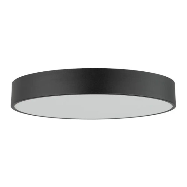 Plafon do jadalni Kengo 1406 okrągły metalowy czarny