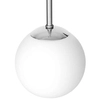 Wisząca LAMPA modernistyczna LAMIA 11036303 Kaspa szklana ORPAWA kaskada ZWIS kule balls chrom białe