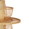 Wisząca lampa skandynawska Astra LP-3110/1P NT boho drewniana beżowa