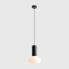 Wisząca lampa do salonu Flo Moss S 7000G26_S zielona
