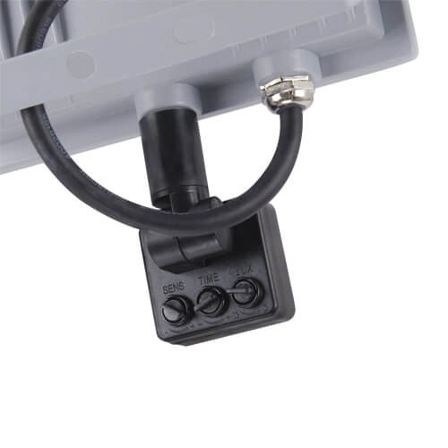 Ogrodowa LAMPA naświetlacz KROMA 03707 Ideus regulowana OPRAWA outdoor LED 50W 6500K zewnętrzna IP65 szara