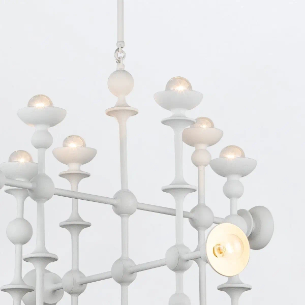 Wisząca lampa nad stół Cadence QN-CADENCE18-WHT do jadalni biały