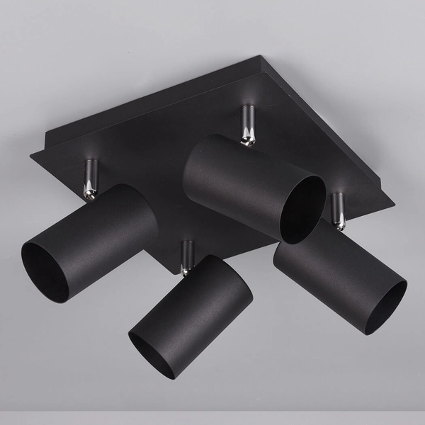 Lampa sufitowa jadalniana MARLEY 802430432 Trio metalowa czarna