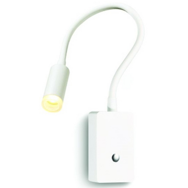 Lampa ścienna Sulta 6232A1302 Elkim LED 3W 6000K na wysięgniku biała