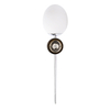Ścienna lampa łazienkowa Torch 8123 kula ball biała
