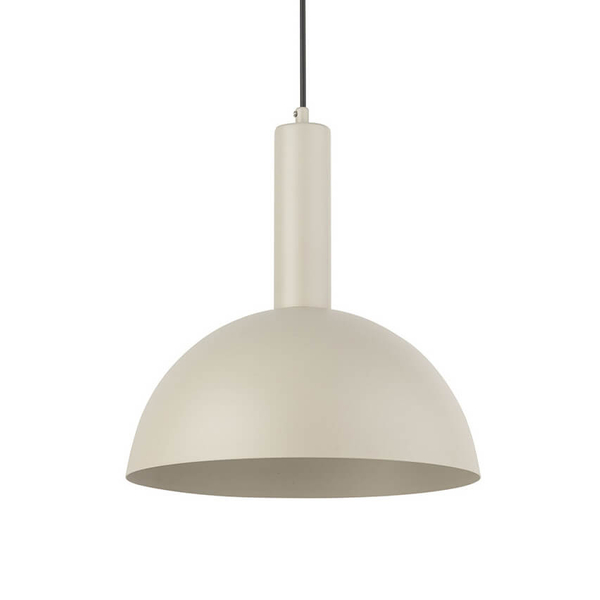 Lampa wisząca Vitrum 40805 Sigma kopuła do kuchni  beżowa