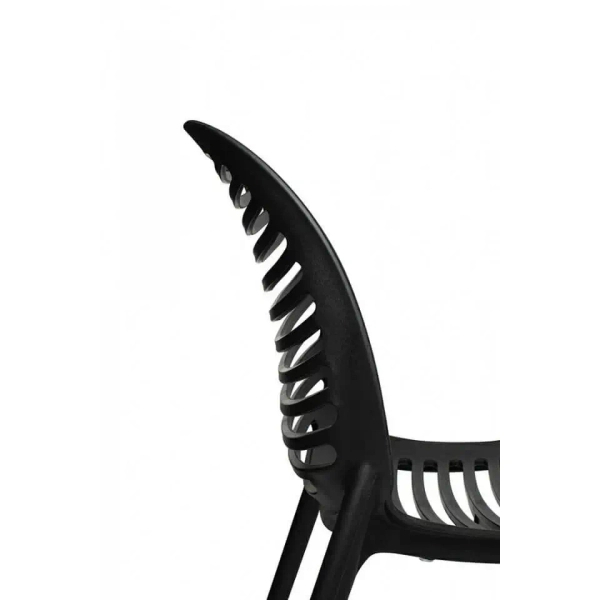 Krzesło do ogrodu SUNNY czarne KH010100217 wys. 84,5 cm na taras