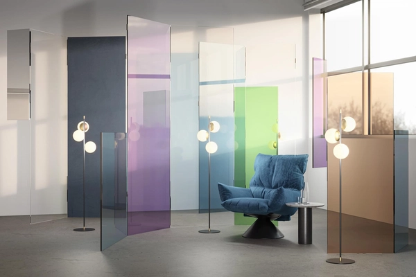 Lampa podłogowa Nostalgia MOD048FL-03G kule balls czarne białe