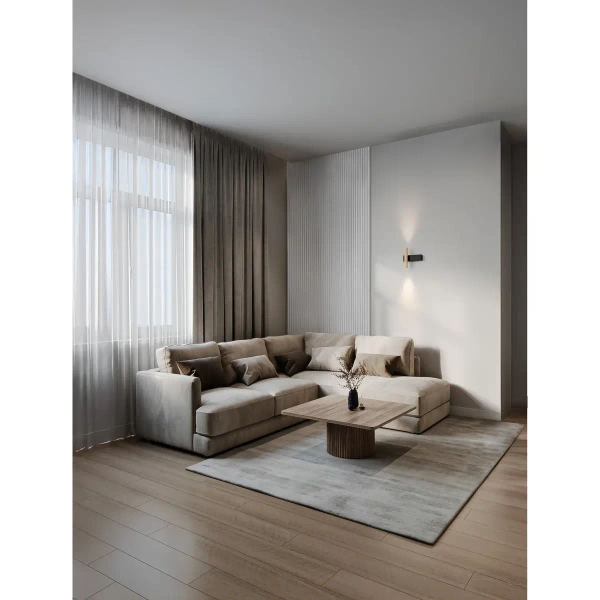 Metalowa lampa ścienna góra-dół JOSTELA LE45561 LED 6W 3000K złota czarna