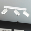 Sufitowa lampa Hudson MLP8803 metalowa do jadalni biała