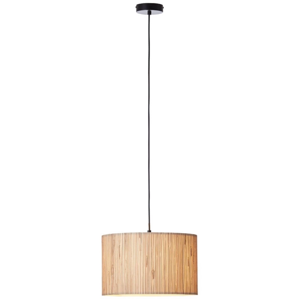 Zwisająca lampa boho Wimea 99428/09 trawa morska tuba beżowa czarna