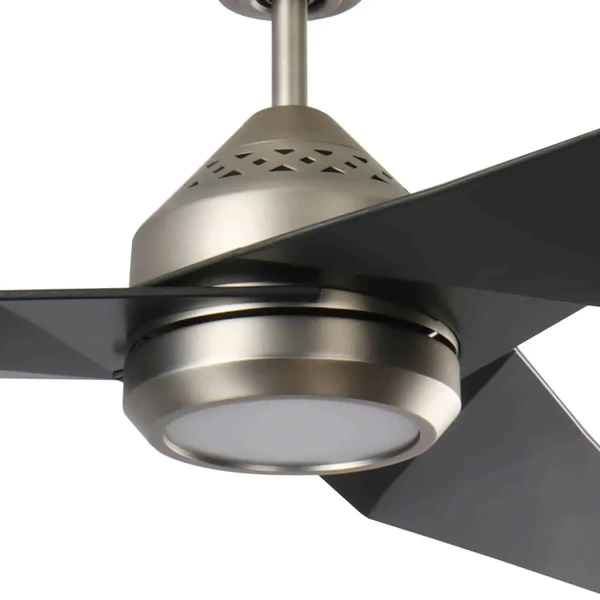 Wentylator z lampą LED Jade pewter KLF-JADE-60-AP 1xLED 17W 3000K na pilot
