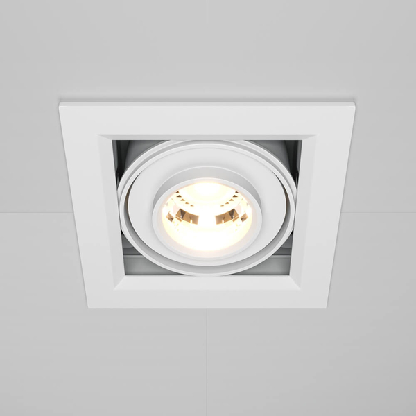 Wpuszczana lampa Metal Modern DL093-01-10W3K-W LED 10W 3000K biała