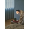 Regulowana lampa ścienna Milford 2412631003 szklana czarny