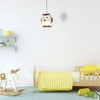 Dziecięca lampa wisząca OWL ML243 Milagro do pokoju dziecka sowa brązowa