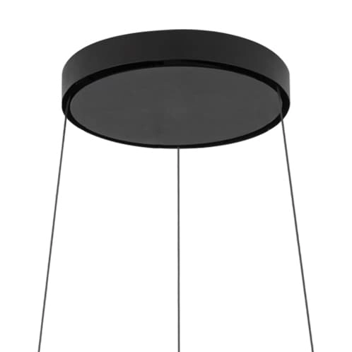 Zwisająca lampa nad stół ring Circolo 10863 Nowodvorski LED 18W 4000K czarna