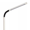 Biała lampa podłogowa Gilly do sypialni LED 3W 2700K ściemnialna