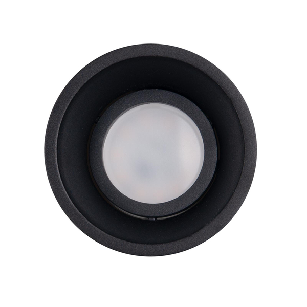 Oprawa wpustowa okrągła Deep H0111 Maxlight podtynkowa metalowa czarna