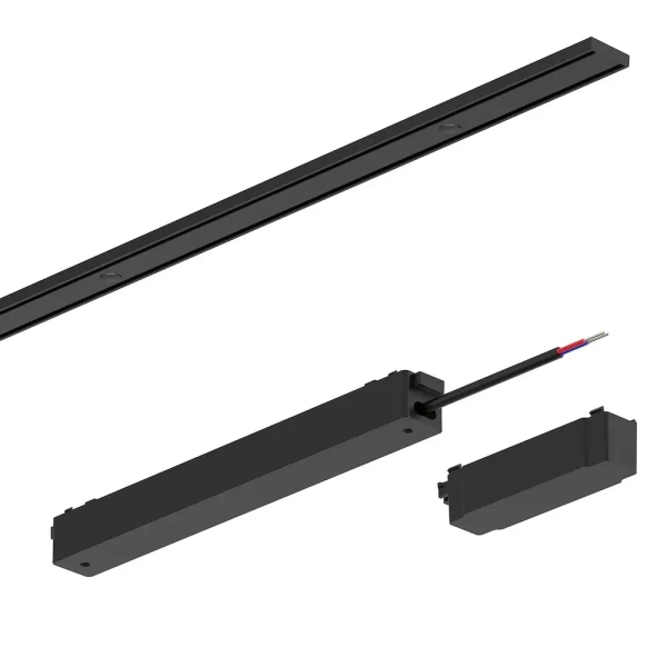 Zasilacz szynowy magnetyczny Slim Magnetic ML2227 100W 24V czarny