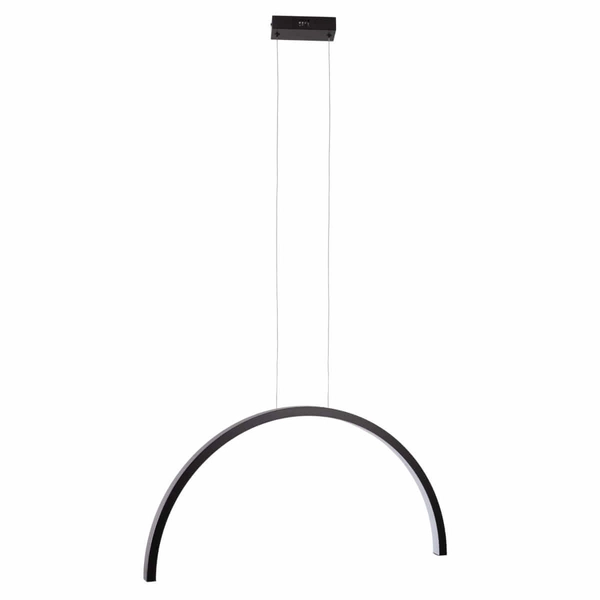 Lampa wisząca do jadalni Trioarc P0519 Maxlight LED 21W 3000K łuk czarny