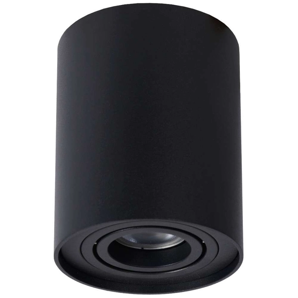 Spot LAMPA sufitowa TUBE 22952/11/30 Lucide regulowana OPRAWA metalowa tuba czarna